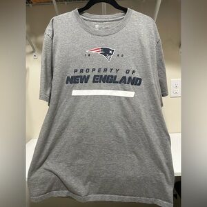 NFL Gray Nike New England Patriots XXL Shirt